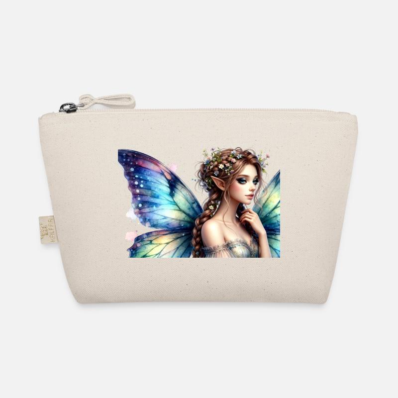 Irisierende Feenkrone Bio-Täschchen