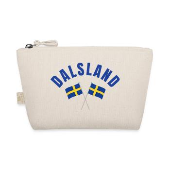 Dalsland Schwedische Flaggen - Bio-Täschchen - Natur - Vorne