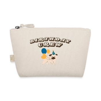 Birthday Crew - Organic Pouch - nature - Front