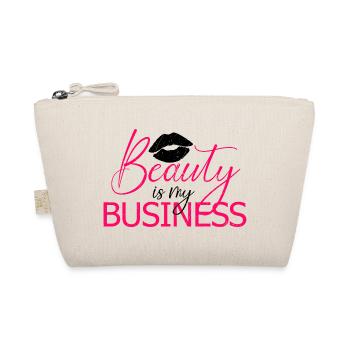 Beauty Is My Business Make Up Artist MUA Salon - Organic Pouch - nature - Front