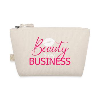 Beauty Is My Business Makeup Artist Salon - Organic Pouch - nature - Front