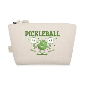 Pickleball Funny Player Game On Sweet Spot Love - Organic Pouch - nature - Front
