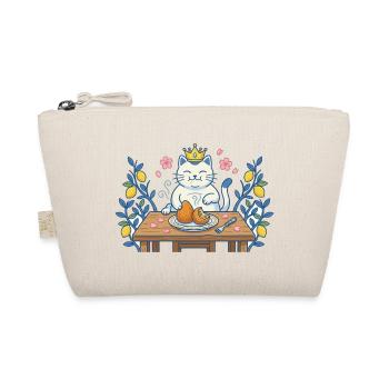 King cat at the table with kibble - Organic Pouch - nature - Front