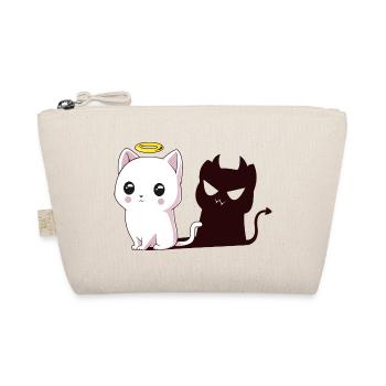 Ange de Kawaii avec Ombre de Démon - Trousse biologique - nature - Devant