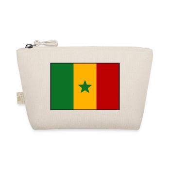 Senegal Flagge - Bio-Täschchen - Natur - Vorne