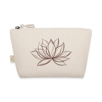 lotus flower - Organic Pouch - nature - Front