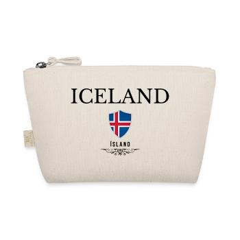 Flag of Iceland, Icelandic pride - Organic Pouch - nature - Front