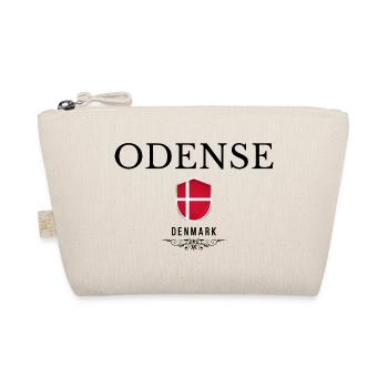Odense souvenir, elegant Odense design - Organic Pouch - nature - Front