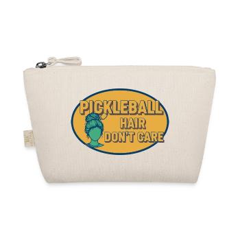 Pickleball Cheveux S’en Fiche, Joueur Drôle Amour - Trousse biologique - nature - Devant