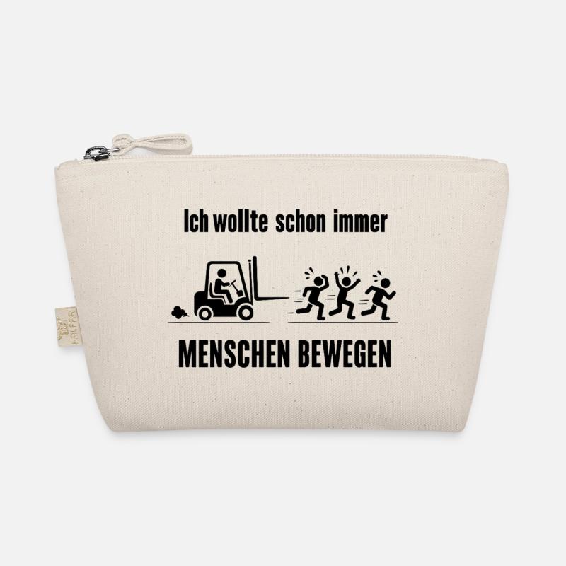 Lustiges Geschenk für Staplerfahrer Bio-Täschchen