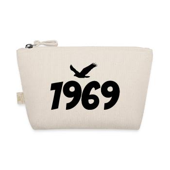 1969 Vintage Eagle Graphic - Organic Pouch - nature - Front