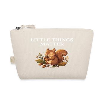 Kleine Dinge zählen Eichhörnchen-Cottagecore-Farm - Bio-Täschchen - Natur - Vorne