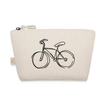 Cycling Graphic - Organic Pouch - nature - Front