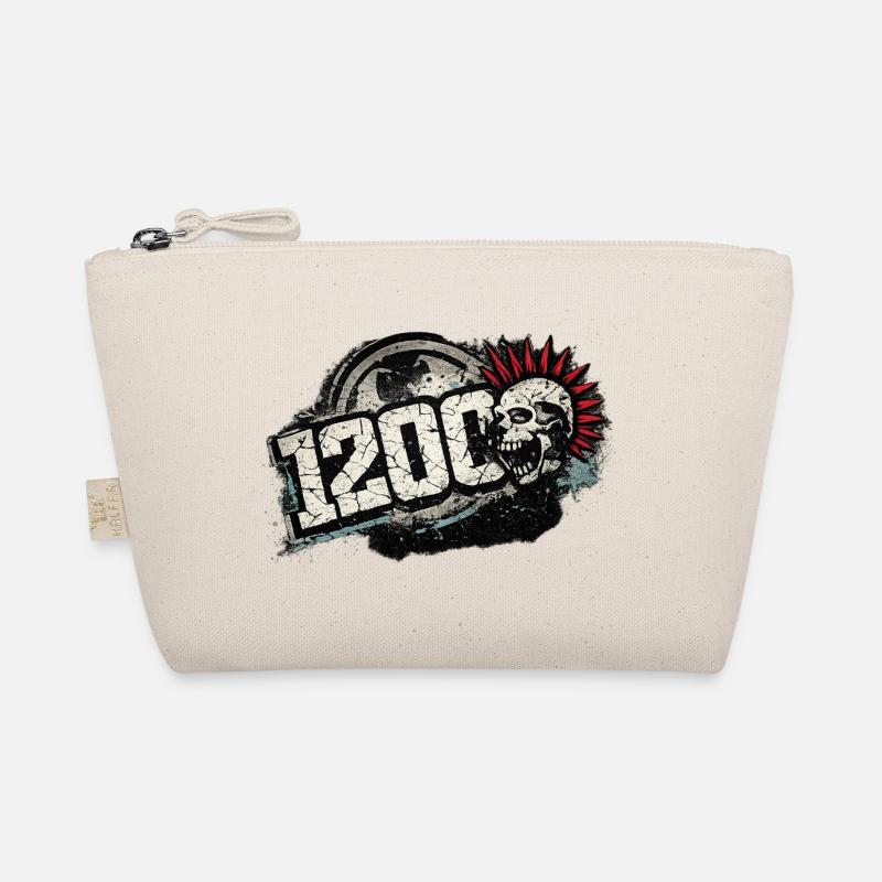1200_Punk - Bio-Täschchen - Natur