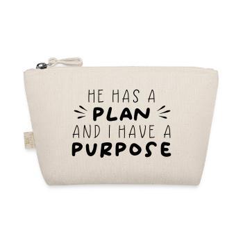 Plan & Purpose - Bio-Täschchen - Natur - Vorne