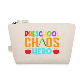 Enseignant de maternelle Chaos Hero Instituteur de maternelle - Trousse biologique - nature - Devant