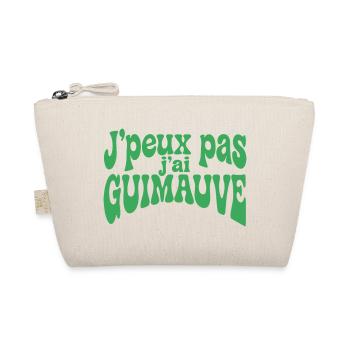 J'peux pas j'ai guimauve vert - Trousse biologique - nature - Devant