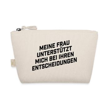 Frau unterstützt mich bei ihren Entscheidungen - Bio-Täschchen - Natur - Vorne