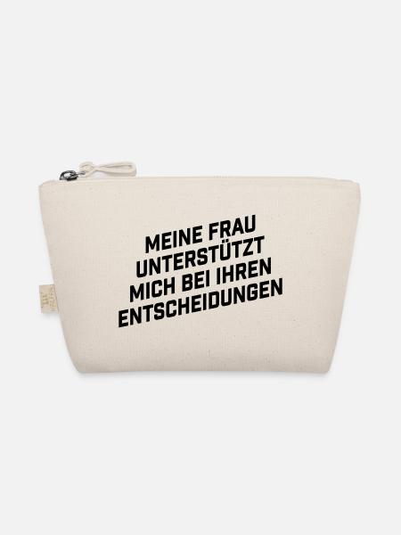 Frau unterstützt mich bei ihren Entscheidungen - Bio-Täschchen - Natur