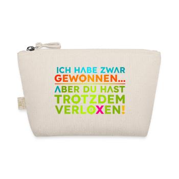 Gewonnen-Verloren  - Bio-Täschchen - Natur - Vorne