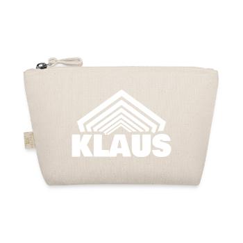 Jungenname Klaus - Bio-Täschchen - Natur - Vorne