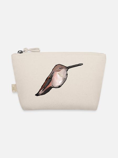Kolibri im Abendlicht - Bio-Täschchen - Natur
