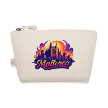 Mallorca Skyline – Epic Colorful Silhouette - Organic Pouch - nature - Front