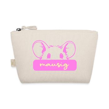 Cute Mouse - Organic Pouch - nature - Front