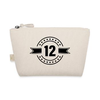 12_zahl - Organic Pouch - nature - Front
