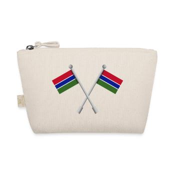 Gambische Flagge - Bio-Täschchen - Natur - Vorne