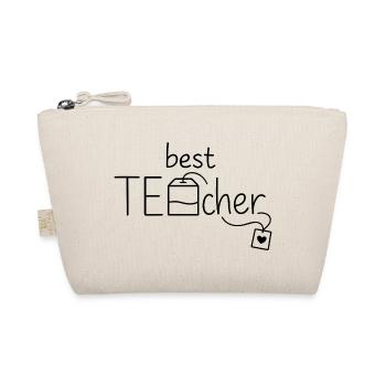  Lustiger Tee, Geschenkidee für Lehrer, Teebeutel, - Bio-Täschchen - Natur - Vorne