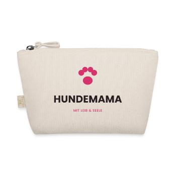 Hundemama mit Leib & Seele - Bio-Täschchen - Natur - Vorne