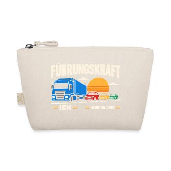 Führungskraft: Truck & Follower Sunset - Bio-Täschchen - Natur - Vorne