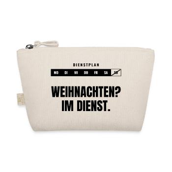 Weihnachten? Im Dienst. — Dienstplan - Bio-Täschchen - Natur - Vorne