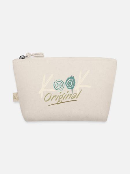Kook Original Groovy Spiral Retro 70s - Bio-Täschchen - Natur