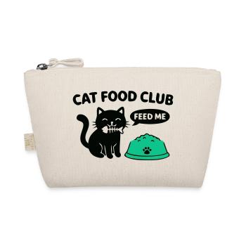 Cat Food Club Katzen Logo - Bio-Täschchen - Natur - Vorne