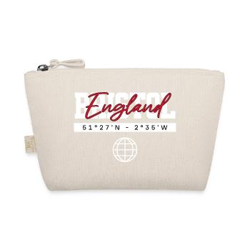 Bristol England Koordinaten Reise Souvenir - Bio-Täschchen - Natur - Vorne