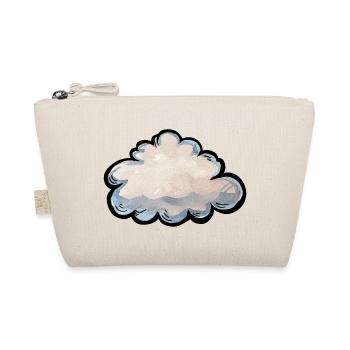 Pastel Cloud Aquarellgrafik - Bio-Täschchen - Natur - Vorne