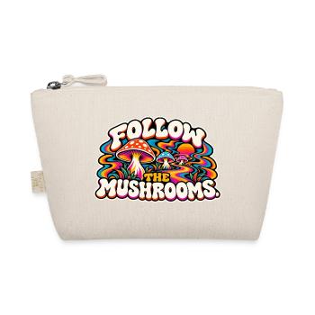Follow the Mushrooms – Psychedelischer Pilztraum - Bio-Täschchen - Natur - Vorne