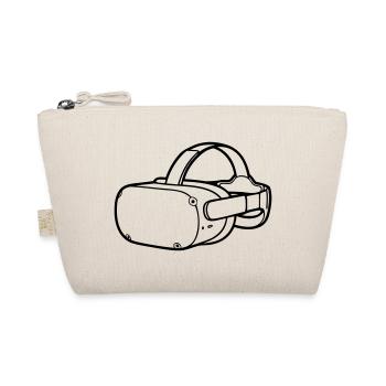 VR Brille Headset Grafik - Bio-Täschchen - Natur - Vorne
