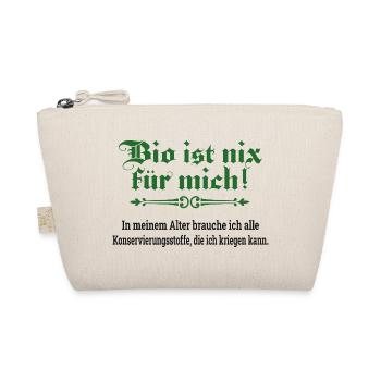 Bio ist nix für mich - Bio-Täschchen - Natur - Vorne