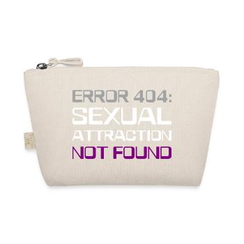 Fehler 404 asexuell - Bio-Täschchen - Natur - Vorne