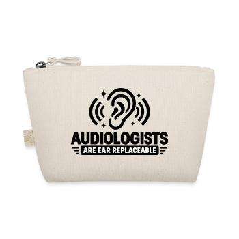 Audiologe, Audiologie, Sprachtherapeut, Ohrarzt, - Bio-Täschchen - Natur - Vorne