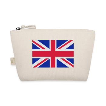 British Flag - Bio-Täschchen - Natur - Vorne