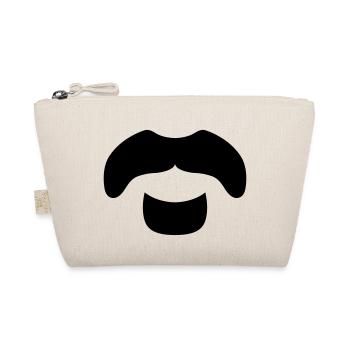 »Frank Zappa« Beard 3 - Bio-Täschchen - Natur - Vorne