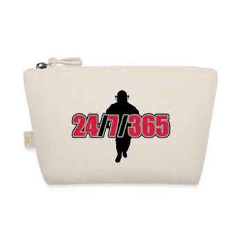 24 / 7 / 365 - Firefighter - Bio-Täschchen - Natur - Vorne