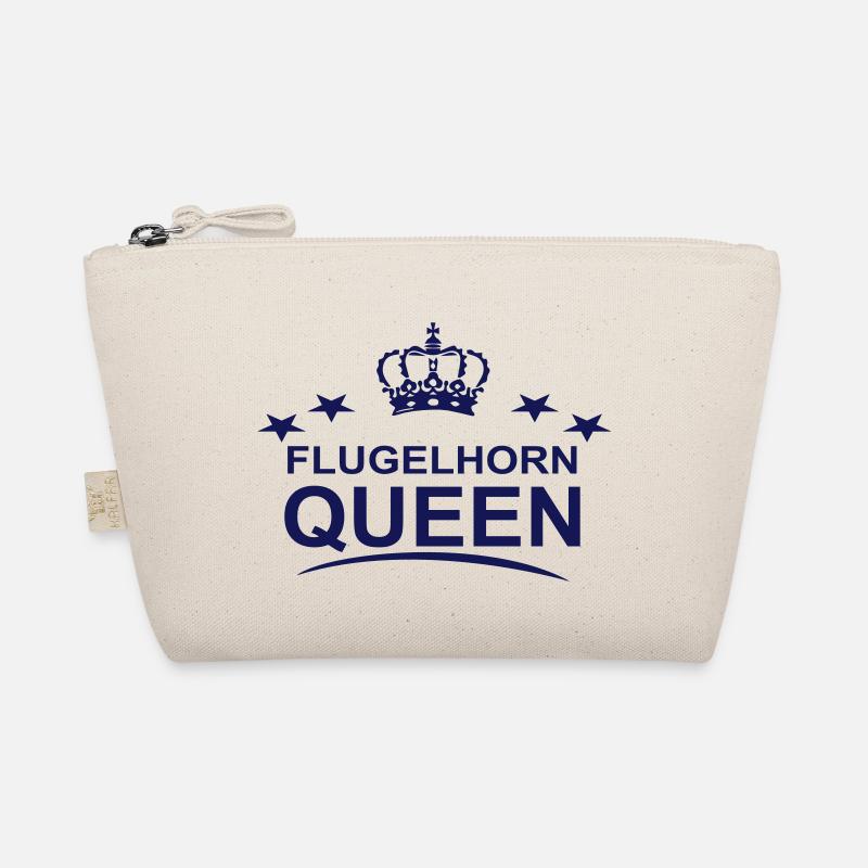 Flugelhorn Queen - Bio-Täschchen - Natur