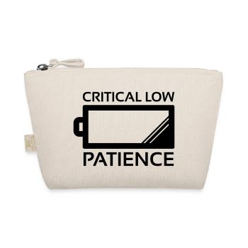Critical Low Patience - Trousse biologique - nature - Devant