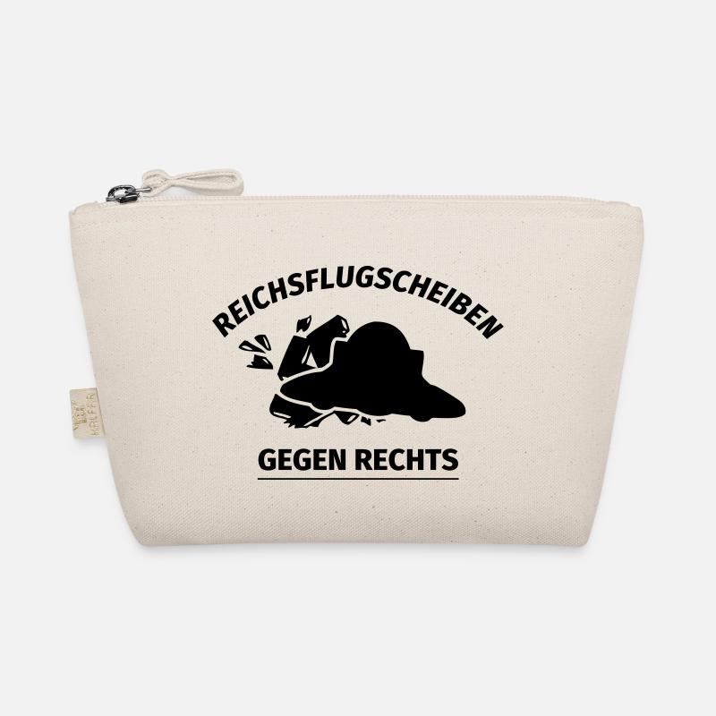 Reichsflugscheiben gegen Rechts Bio-Täschchen