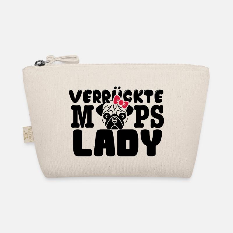 Mops - Bio-Täschchen - Natur